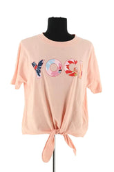 T-shirt Claudie Pierlot Rose en Coton, taille M - Seconde Main