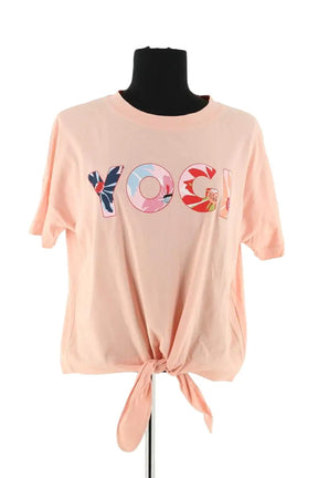 T-shirt Claudie Pierlot Rose en Coton, taille M - Seconde Main