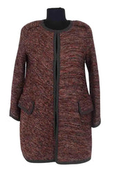 Veste Maje Rouge en Coton, taille S - Seconde Main