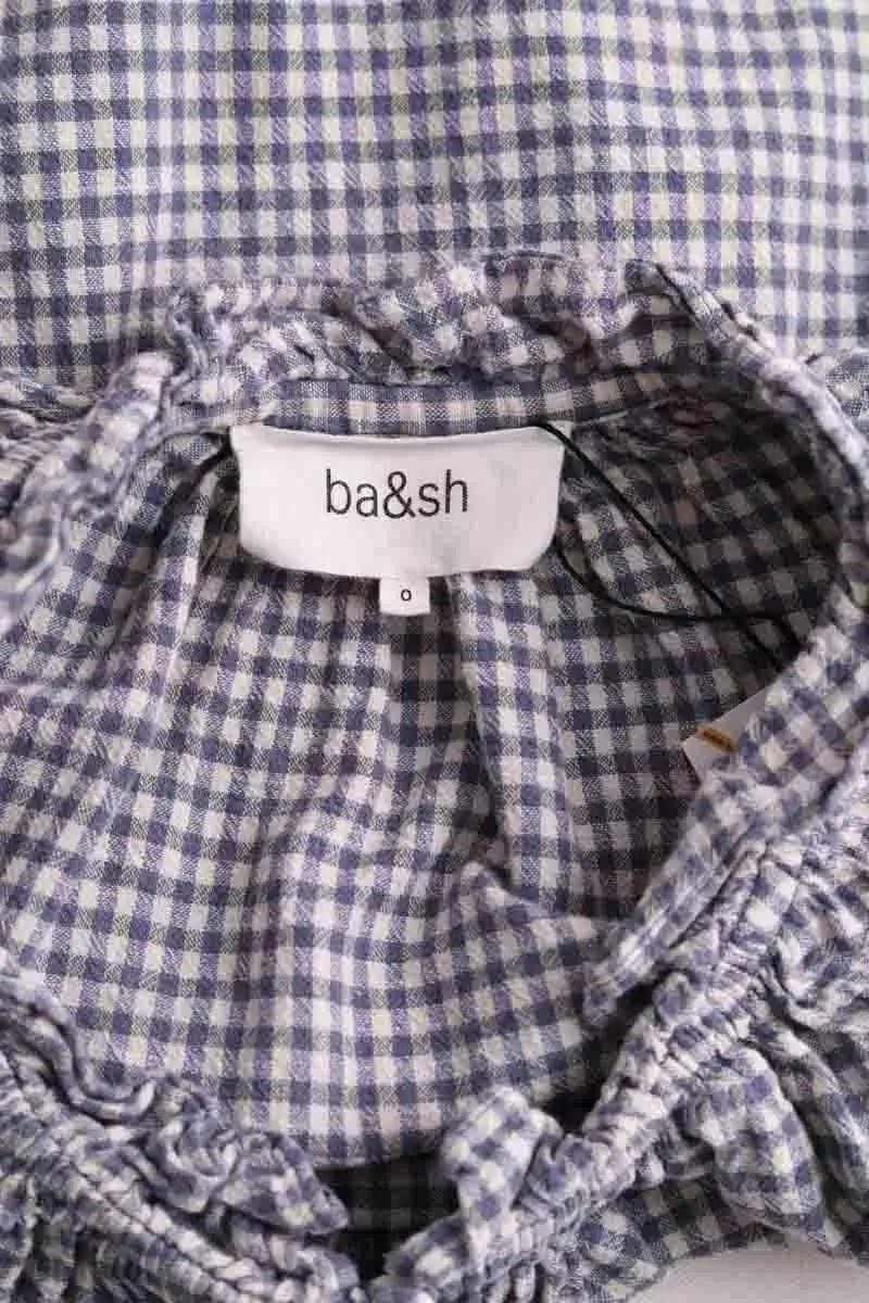 Blouse Ba&Sh Bleu en Coton