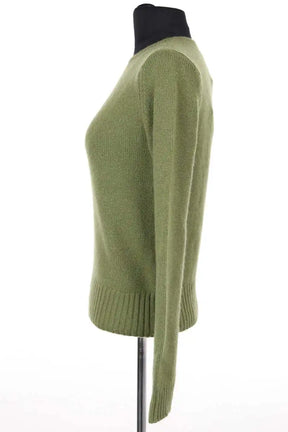 Pull Eric Bompard Kaki en Cachemire