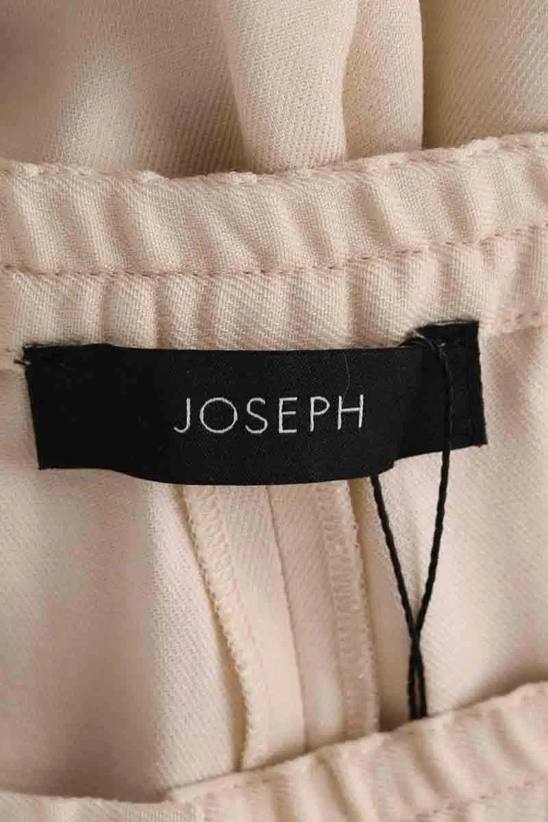 Pantalon Joseph Beige en Viscose
