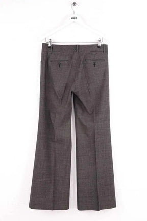 Pantalon droit Theory Beige en Laine