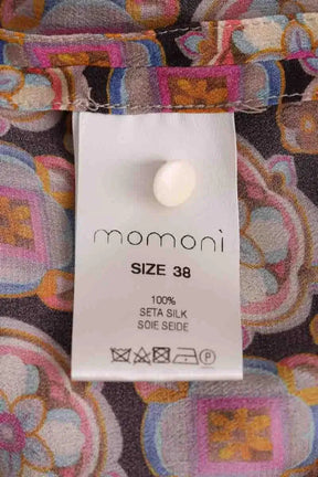 Blouse Momoni Multicolore en Soie