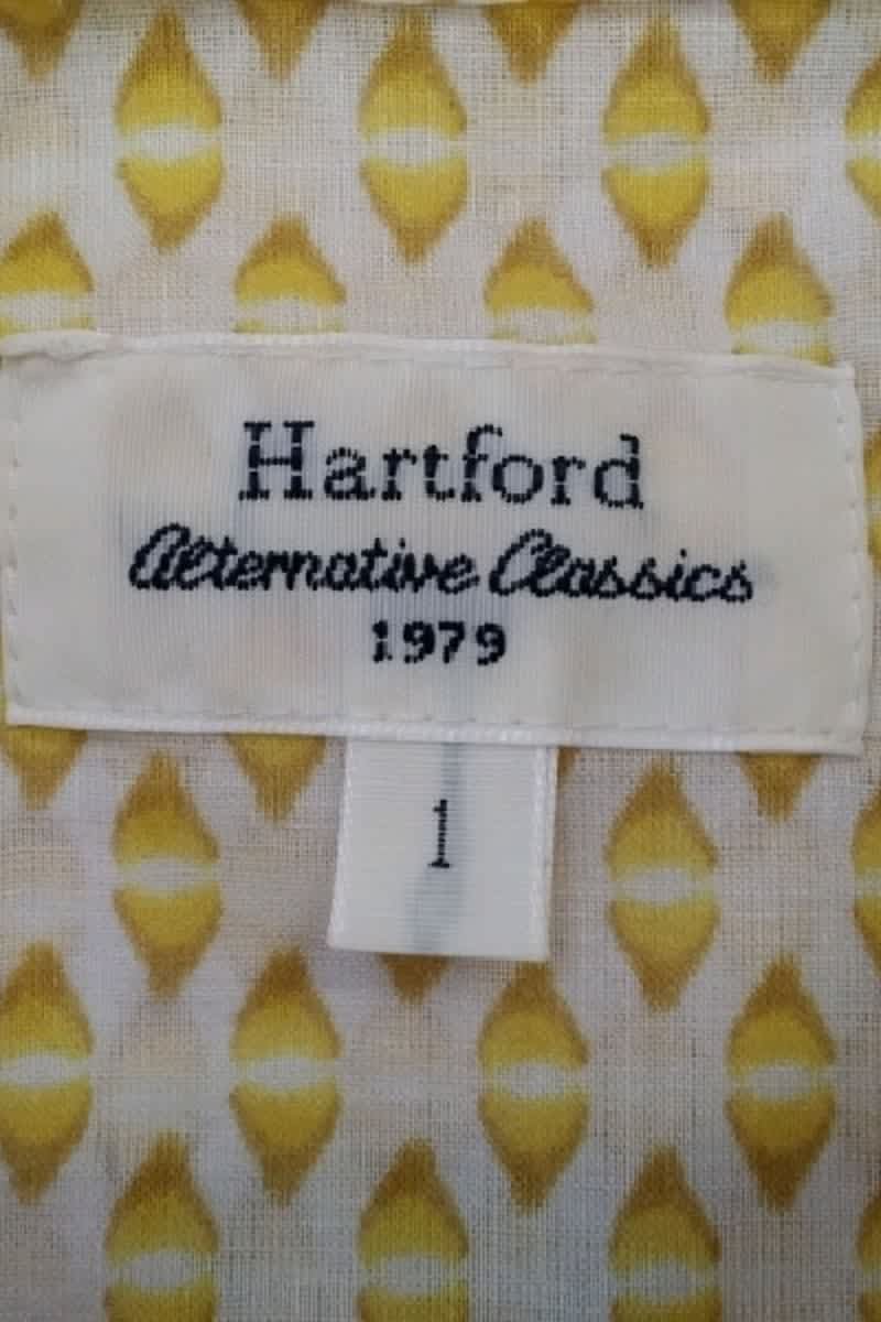 Chemise Hartford  Jaune