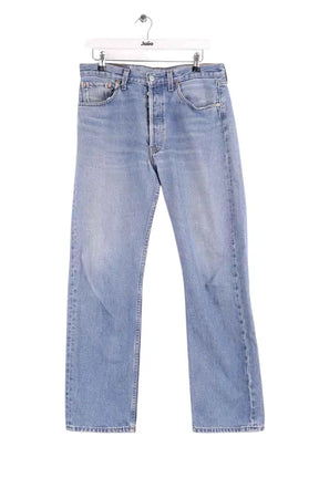 Jean droit Levi's 501 Bleu en Coton, taille XXL - Seconde Main