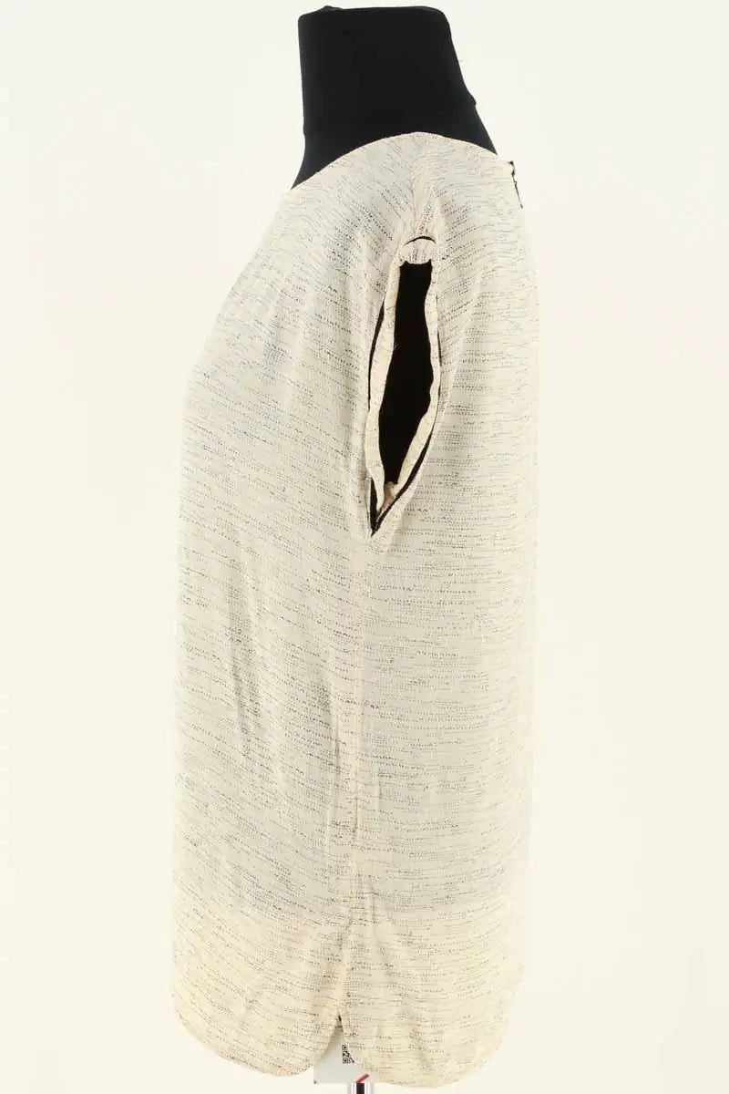 Top sans manche Sessun Beige en Viscose
