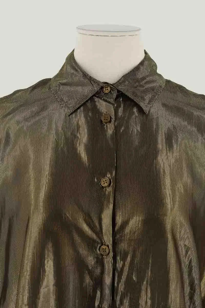 Blouse Mes Demoiselles Doré en Synthétique