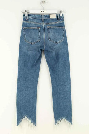 Jean droit Maje Bleu en Coton