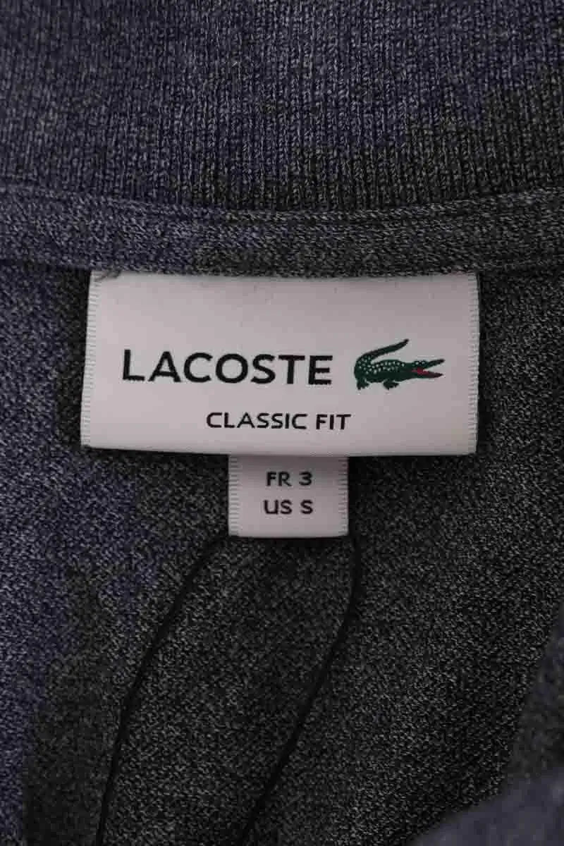 Polo Lacoste Gris en Coton