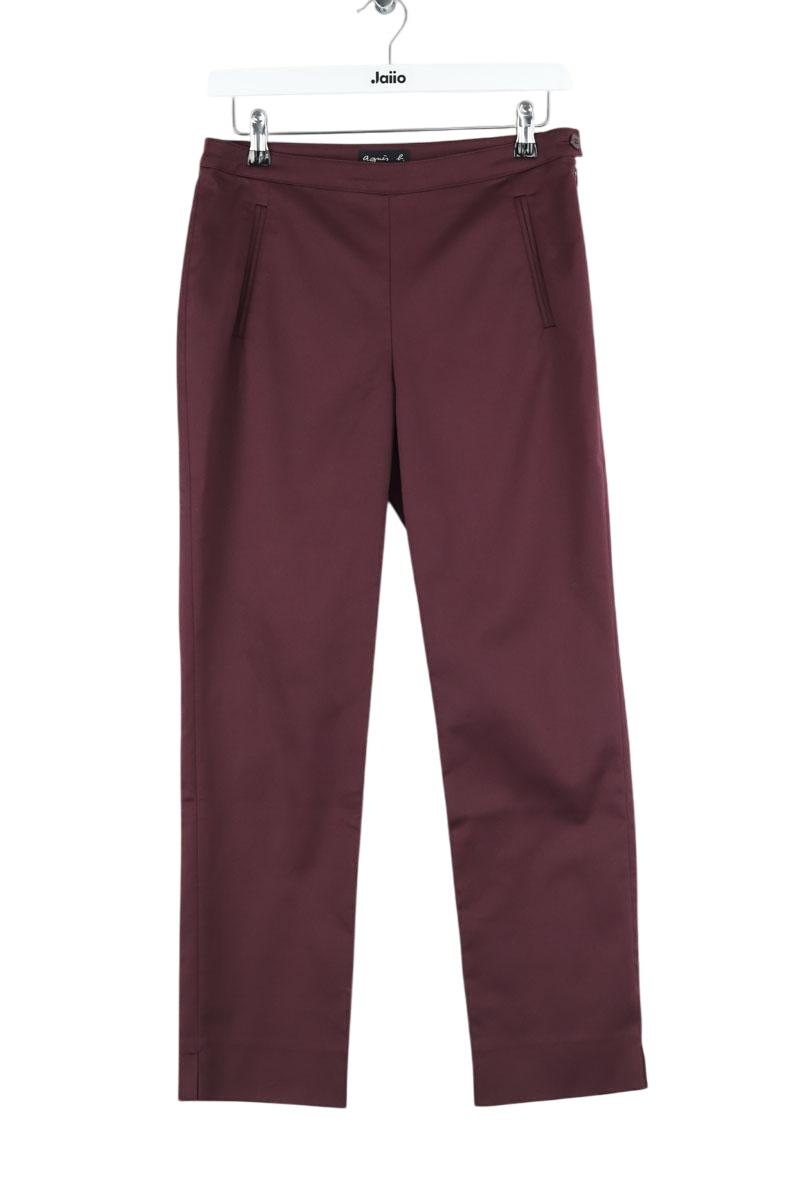 Pantalon droit Agnès B.  Bordeaux