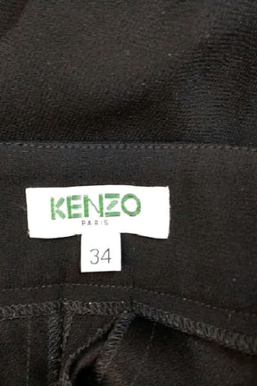 Pantalon droit Kenzo  Noir
