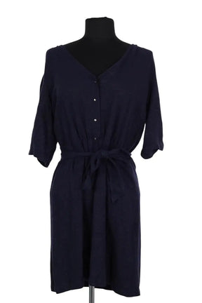 Robe Sessun Marine en Viscose, taille M - Seconde Main
