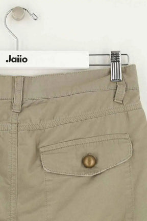 Mini short Zadig & Voltaire Padel Twill Kaki en Coton