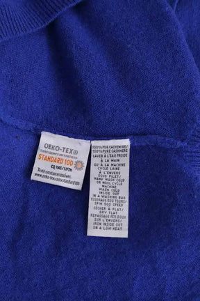 Pull Eric Bompard Bleu en Cachemire