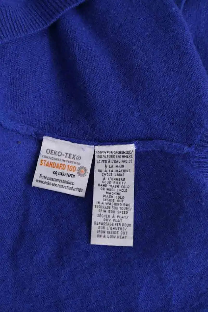 Pull Eric Bompard Bleu en Cachemire