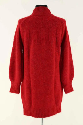 Robe Antik Batik Rouge en Laine