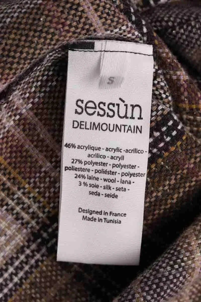 Chemise Sessun Marron en Synthétique