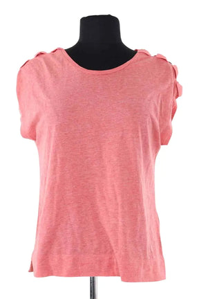 Top sans manche Claudie Pierlot Rose en Coton, taille S - Seconde Main