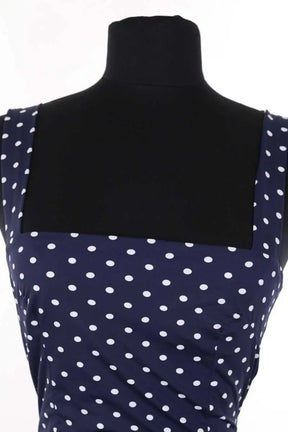 Robe Marcia Bleu en Synthétique