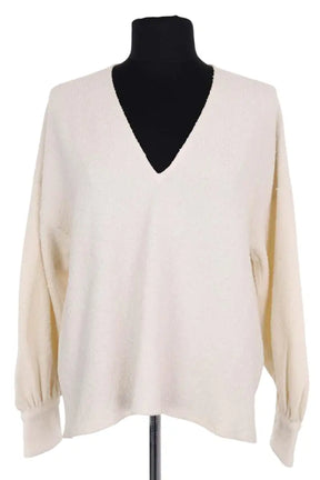 Top Roseanna Ecru en Coton, taille XS - Seconde Main