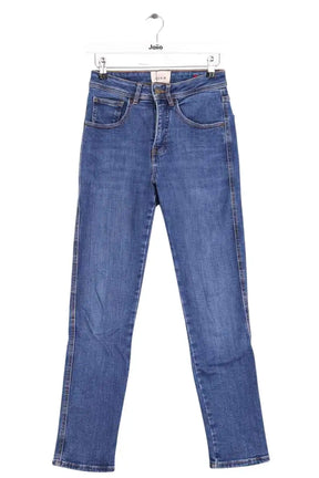 Jean slim Sézane Bleu en Coton, taille S - Seconde Main