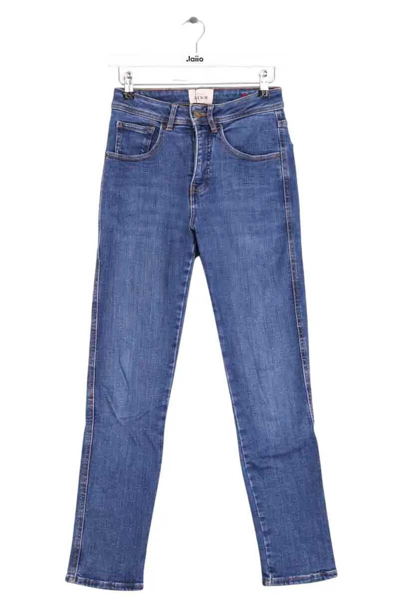 Jean slim Sézane Bleu en Coton, taille S - Seconde Main