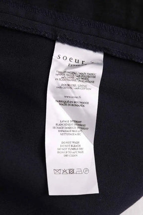 Pantalon Soeur Marine en Synthétique