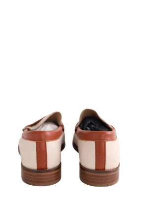 Mocassins LK Bennett Solaris Ecru en Cuir