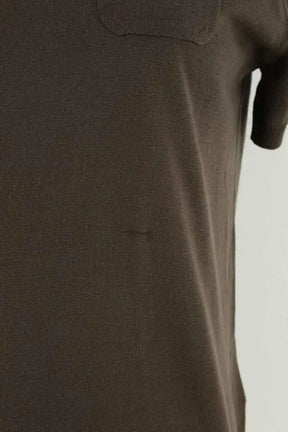 Top Max Mara Marron en Synthétique