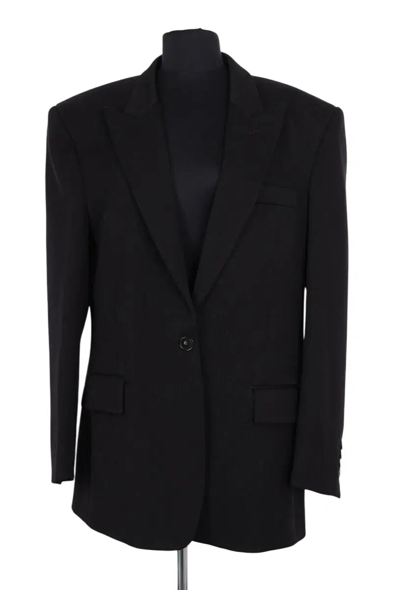 Blazer Stella McCartney Noir en Laine, taille L - Seconde Main