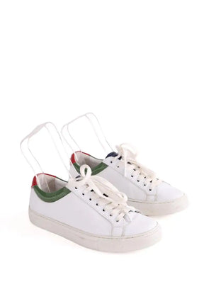 Baskets Courrèges Blanc en Cuir
