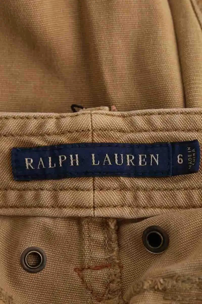 Pantalon Ralph Lauren Camel en Coton