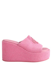 Mules Maje Rose en Tissu, taille 36 - Seconde Main
