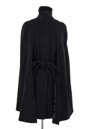Manteau Maje Noir en Coton, taille S - Seconde Main
