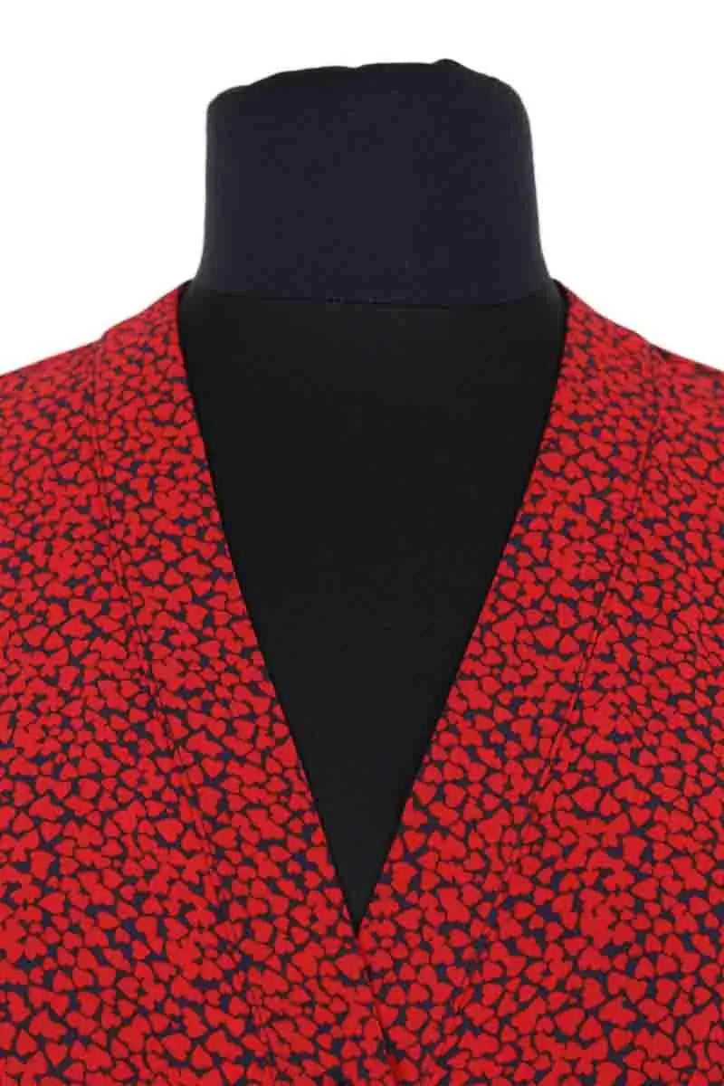 Robe Michael Kors Rouge en Synthétique