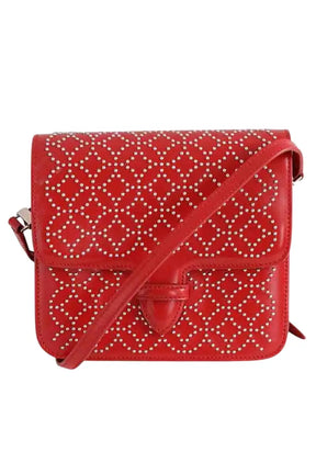 Sac à bandoulière Alaïa Arabesque Rouge en Cuir - Seconde Main