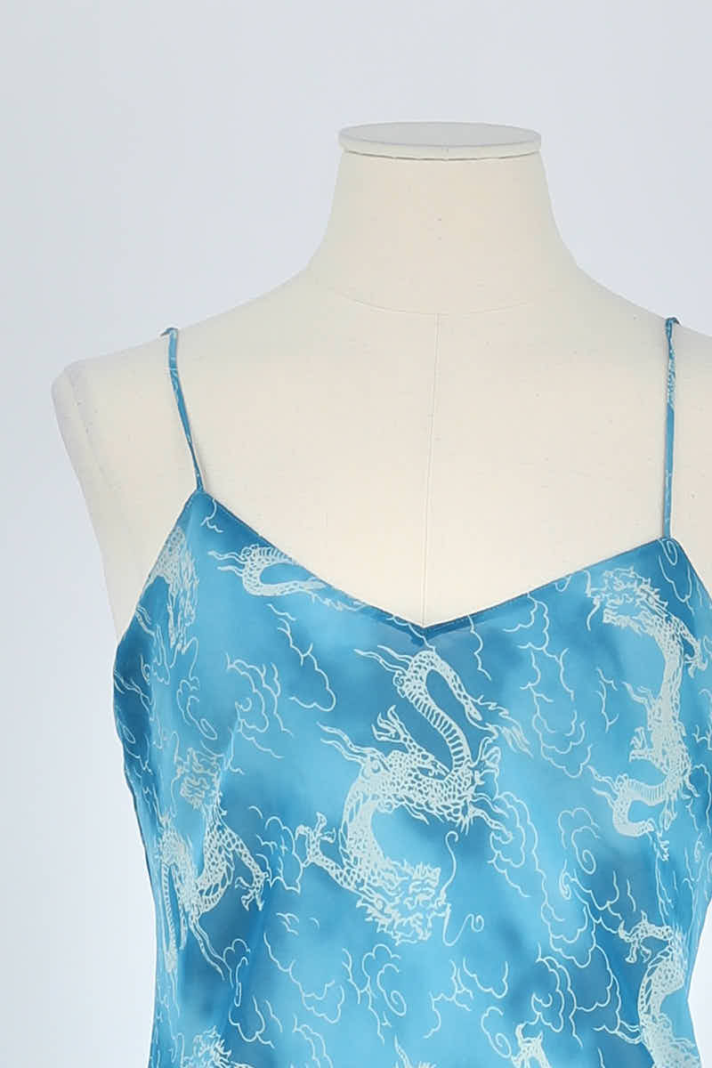 Top sans manche Calvin Klein  Bleu