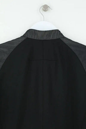 Blazer Maje Noir en Synthétique