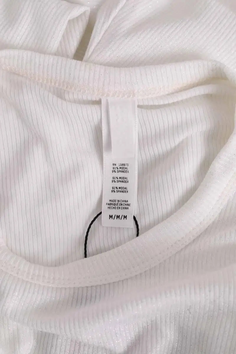 Robe SKIMS Blanc en Synthétique