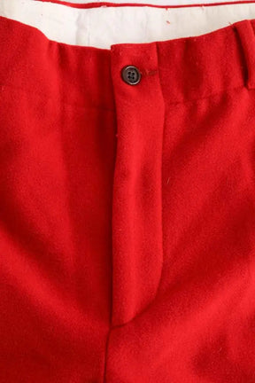 Pantalon droit Paul Smith Rouge en Laine