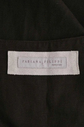 Gilet Fabiana Filippi Kaki en Coton