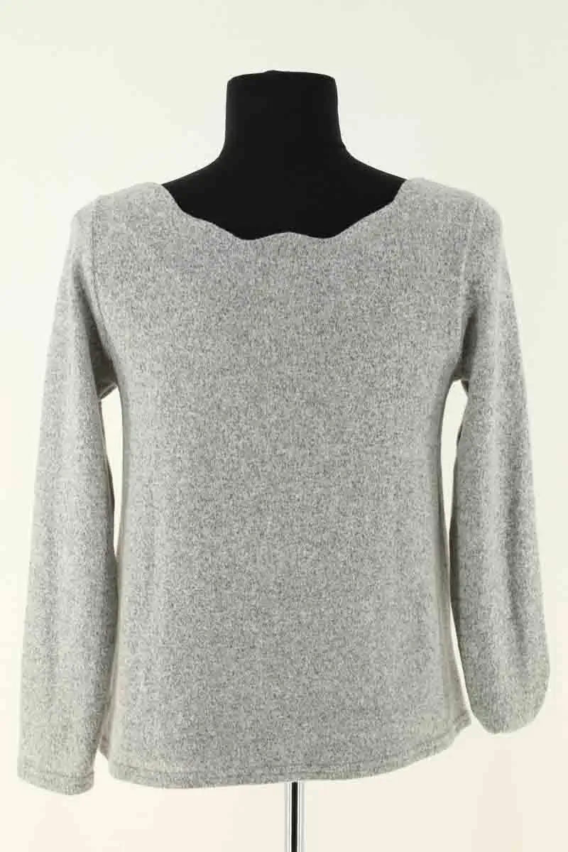 Cardigan Saaj Gris en Synthétique