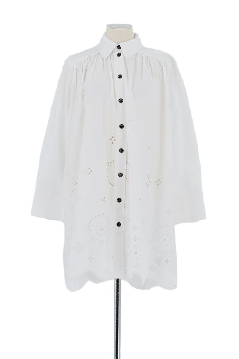 Robe Ganni  Blanc