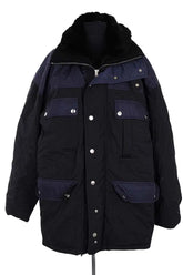 Parka Isabel Marant Marine en Synthétique, taille S - Seconde Main