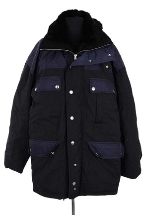 Parka Isabel Marant Marine en Synthétique, taille S - Seconde Main
