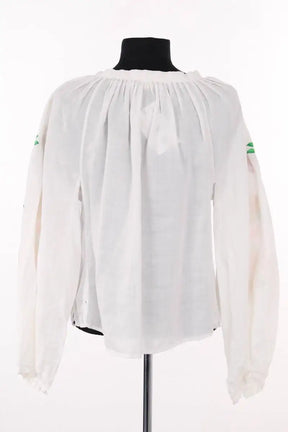 Blouse Maje Blanc en Coton
