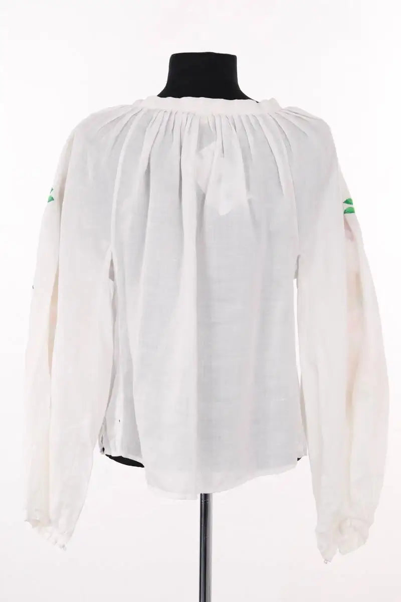 Blouse Maje Blanc en Coton