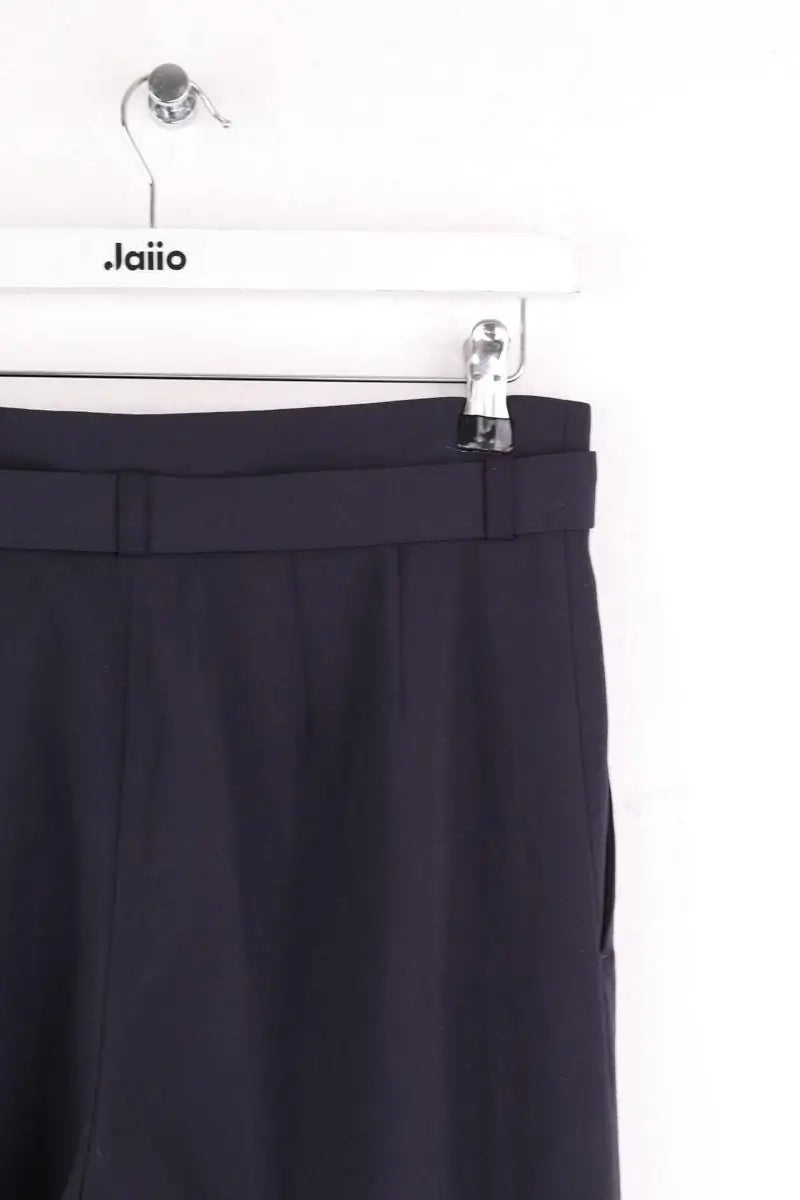 Pantalon droit Maje Marine en Synthétique