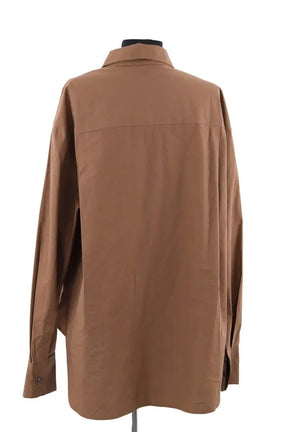 Chemise The Frankie Shop Marron en Coton